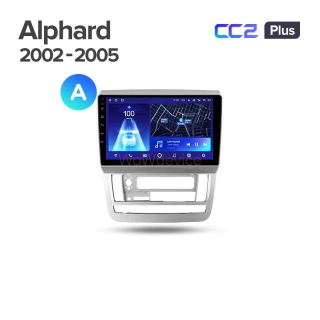 Штатная магнитола Teyes CC2 Plus 3/32 Toyota Alphard 1 H10 (2002-2005) F1