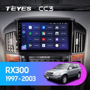 Штатная магнитола Teyes CC3 3/32 Lexus RX300 XU10 (1997-2003) F1