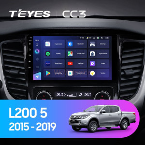 Штатная магнитола Teyes CC3 4/64 Mitsubishi L200 5 (2015-2019) климат контроль F2