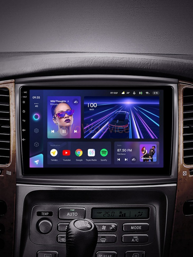 Штатная магнитола Teyes CC3 360 6/128 Toyota Land Cruiser LC 100 (2002-2007) Тип-A