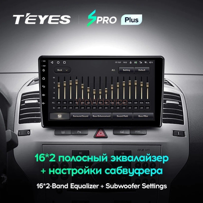 Штатная магнитола Teyes SPRO Plus 3/32 Opel Astra H (2004-2014) F3 Штатная магнитола Teyes SPRO Plus 3/32 Opel Astra H (2004-2014) F3