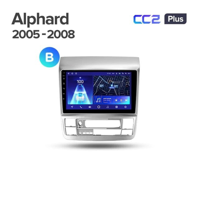 Штатная магнитола Teyes CC2 Plus 3/32 Toyota Alphard 1 H10 (2005-2008) F2