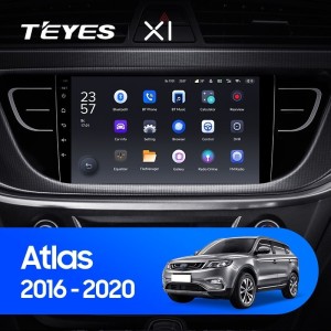 Штатная магнитола Teyes X1 4G 2/32 Geely Atlas NL-3 (2016-2020)