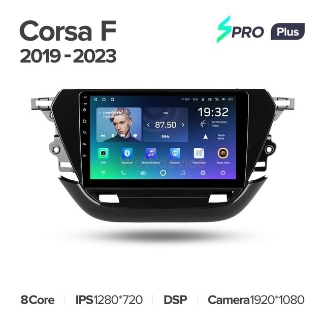 Штатная магнитола Teyes SPRO Plus 6/128 Toyota GT 86 (2012-2016) Правый руль