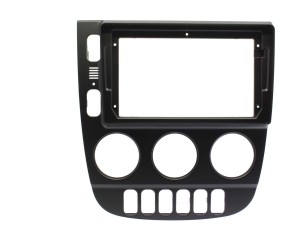 Рамка магнитолы 9.0" (цв.Черный) для MERCEDES-BENZ M-klasse 2001-2005 Левый руль