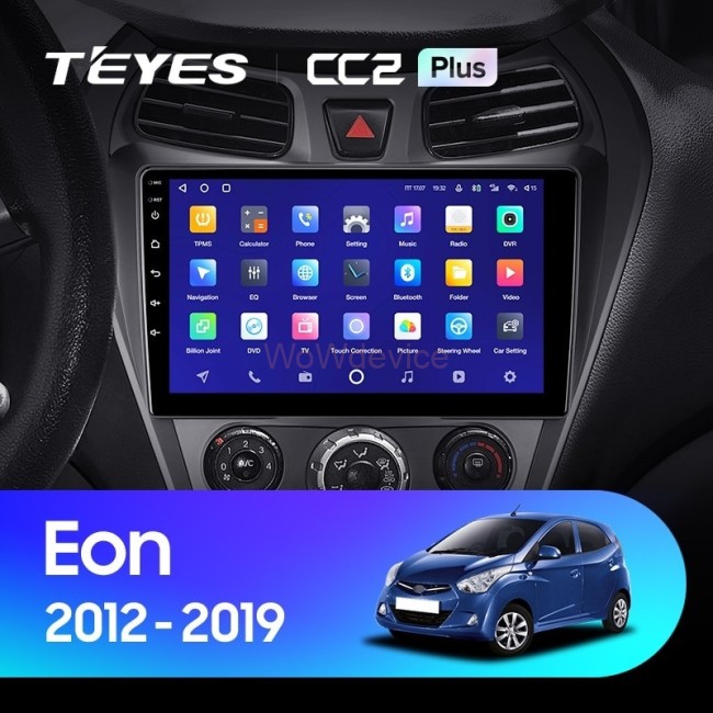 Штатная магнитола Teyes CC2 Plus 4/64 Hyundai Eon (2012-2019)