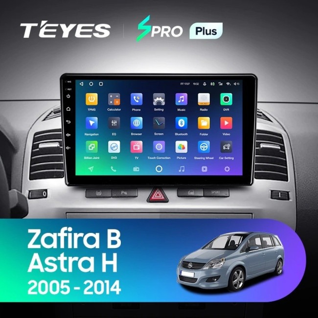 Штатная магнитола Teyes SPRO Plus 6/128 Opel Astra H (2004-2014) F3