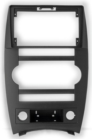 Рамка магнитолы 9.0" (цв.Черный) для JEEP Commander 2005-2010