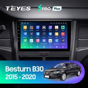 Штатная магнитола Teyes SPRO Plus 4/64 FAW Besturn B30 (2015-2020)