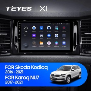 Штатная магнитола Teyes X1 4G 2/32 Skoda Kodiaq (2016-2020) Тип-B