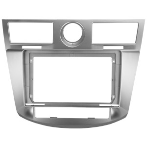 Рамка магнитолы 9.0" (цв.Серебро) для CHRYSLER Sebring 2007-2010