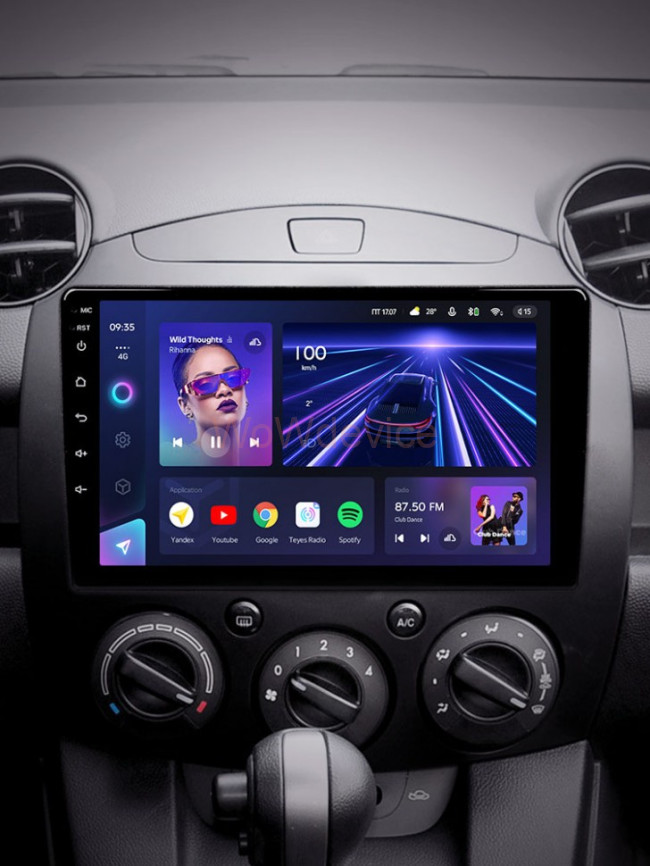 Штатная магнитола Teyes CC3 3/32 Mazda 2 DE (2007-2014) Штатная магнитола Teyes CC3 3/32 Mazda 2 DE (2007-2014)