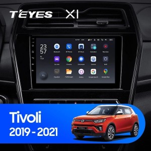 Штатная магнитола Teyes X1 4G 2/32 SsangYong Tivoli (2019-2021)