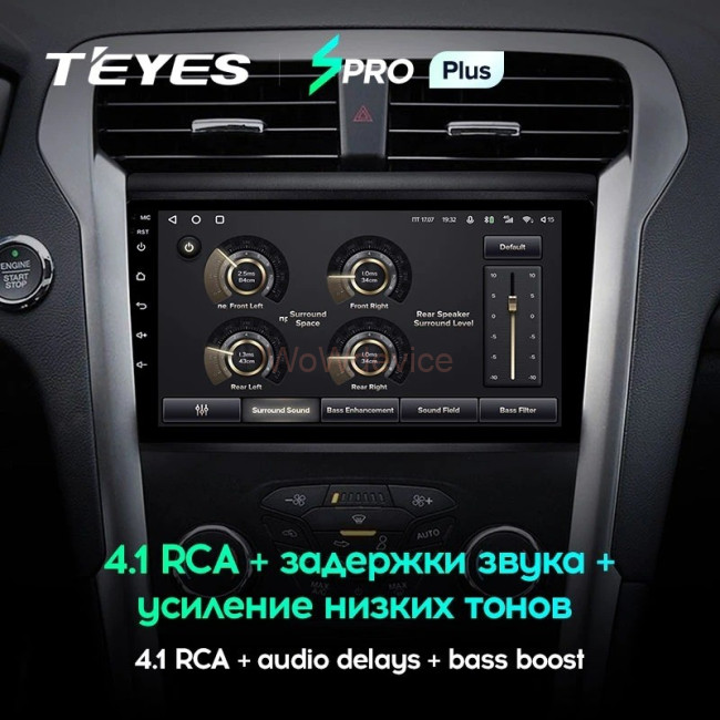 Штатная магнитола Teyes SPRO Plus 6/128 Ford Mondeo 5 (2014-2019)