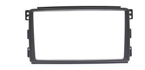 Рамка магнитолы 9.0" (цв.Черный) для SMART ForTwo (451) 2007-2010