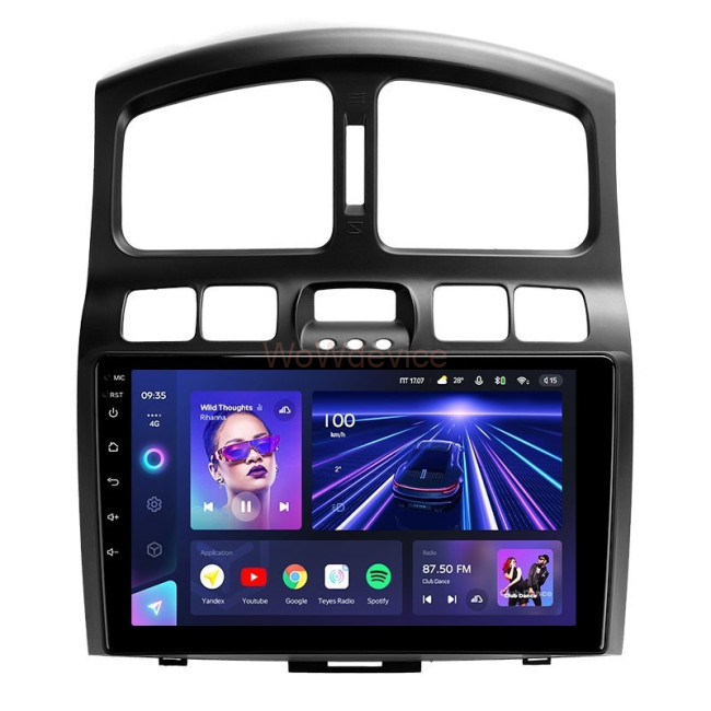 Штатная магнитола Teyes CC3 4/64 Hyundai Santa Fe SM (2000-2012) Штатная магнитола Teyes CC3 4/64 Hyundai Santa Fe SM (2000-2012)