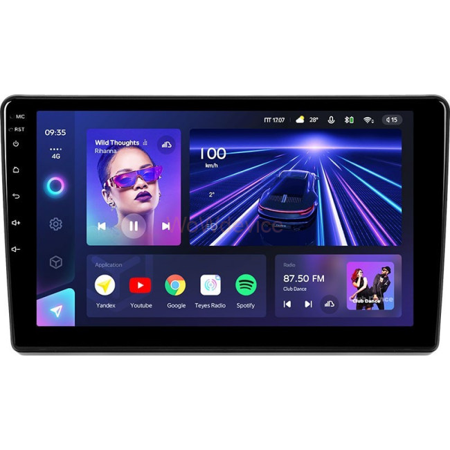 Штатная магнитола Teyes CC3 6/128 Citroen Berlingo 2 B9 (2008-2019)