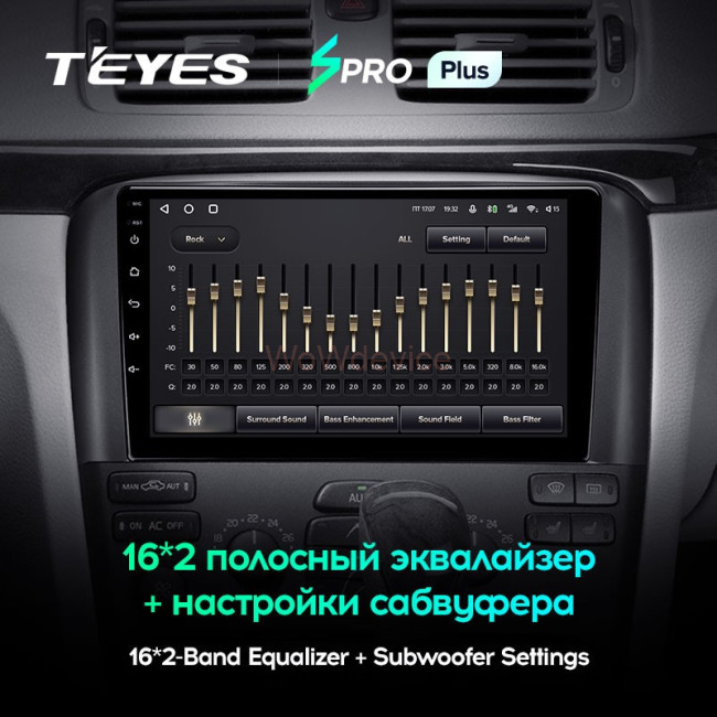 Штатная магнитола Teyes SPRO Plus 4/32 Volvo S80 1 (1998-2006)