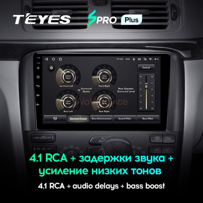 Штатная магнитола Teyes SPRO Plus 4/32 Volvo S80 1 (1998-2006)