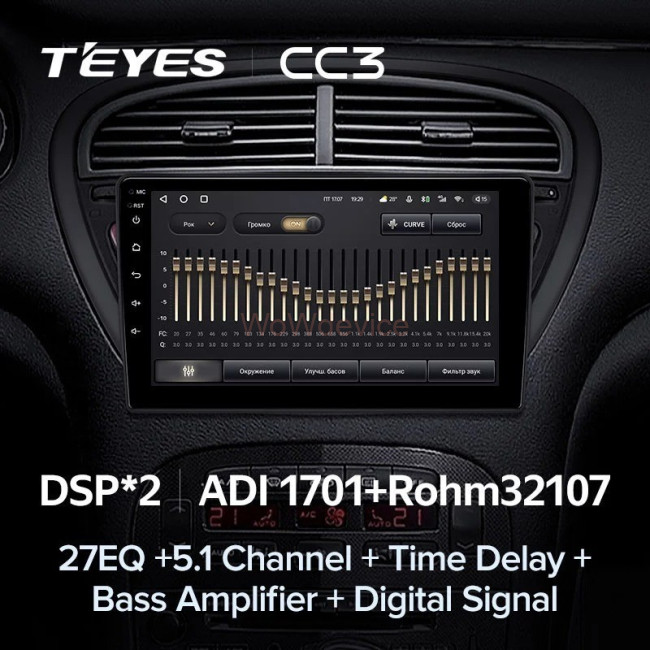 Штатная магнитола Teyes CC3 360 6/128 Peugeot 607 (2004-2010) Штатная магнитола Teyes CC3 360 6/128 Peugeot 607 (2004-2010)