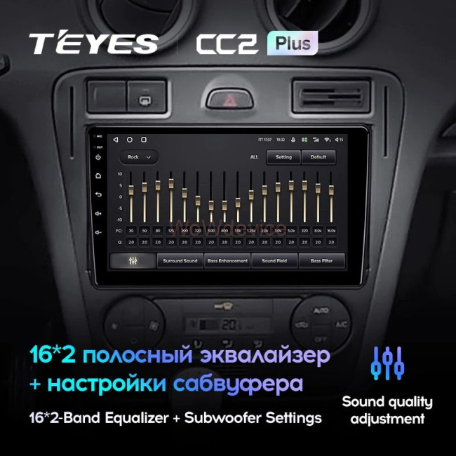 Штатная магнитола Teyes CC2L Plus 2/32 Ford Fusion 1 (2005-2012)
