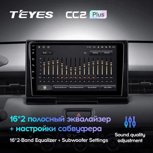 Штатная магнитола Teyes CC2 Plus 3/32 Honda HR-V 2021+ Штатная магнитола Teyes CC2 Plus 3/32 Honda HR-V 2021+