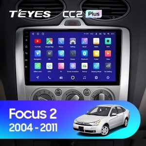 Штатная магнитола Teyes CC2 Plus 6/128 Ford Focus 2 Mk 2 (2005-2010) F2