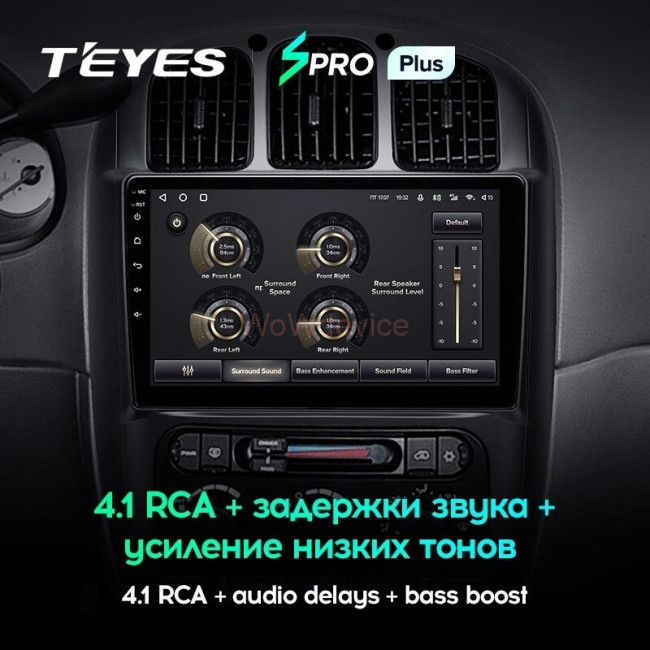 Штатная магнитола Teyes SPRO Plus 3/32 Chrysler Voyager (2000-2007) Тип В Штатная магнитола Teyes SPRO Plus 3/32 Chrysler Voyager (2000-2007) Тип В