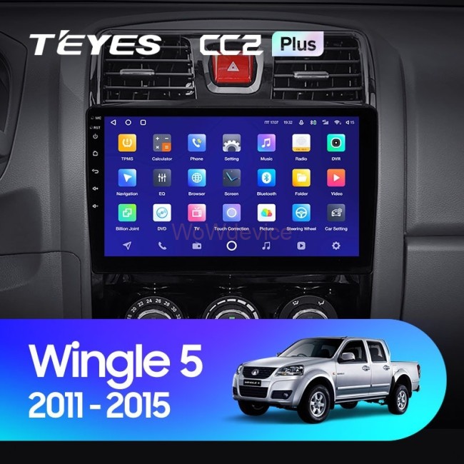 Штатная магнитола Teyes CC2 Plus 4/32 Great Wall Wingle 5 (2011-2015)
