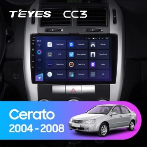 Штатная магнитола Teyes CC3 3/32 Kia Cerato (2004-2008) F2