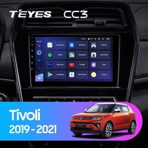 Штатная магнитола Teyes CC3 3/32 SsangYong Tivoli (2019-2021)