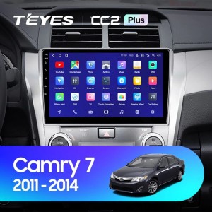 Штатная магнитола Teyes CC2 Plus 3/32 Toyota Camry 7 XV 50 55 (2011-2014) Тип-A