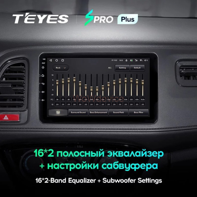 Штатная магнитола Teyes SPRO Plus 3/32 Honda HR-V (2015-2018)