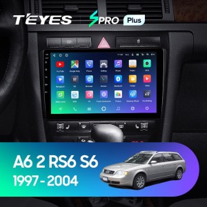 Штатная магнитола Teyes SPRO Plus 4/64 Audi A6 2 (1997-2004)