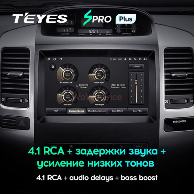 Штатная магнитола Teyes SPRO Plus 6/128 Toyota Land Cruiser Prado 120 (2004-2009) Штатная магнитола Teyes SPRO Plus 6/128 Toyota Land Cruiser Prado 120 (2004-2009)