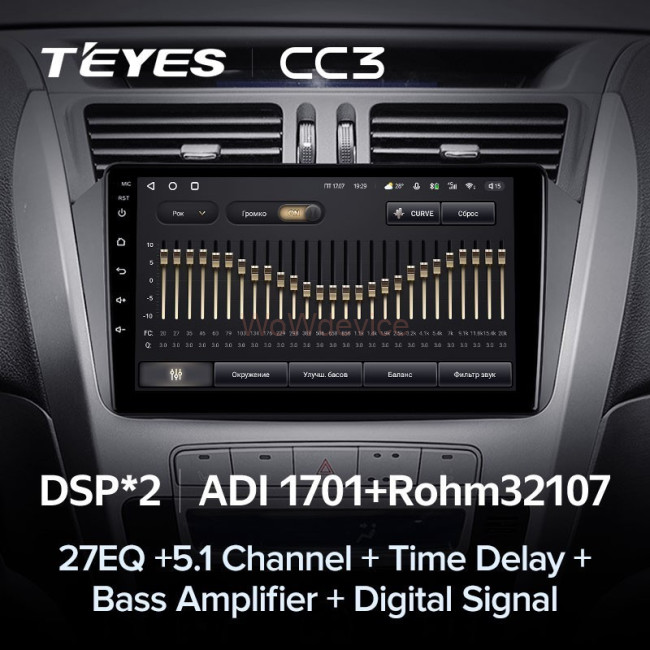 Штатная магнитола Teyes CC3 360 6/128 Geely Emgrand X7 1 GX7 EX7 (2011-2019) Штатная магнитола Teyes CC3 360 6/128 Geely Emgrand X7 1 GX7 EX7 (2011-2019)