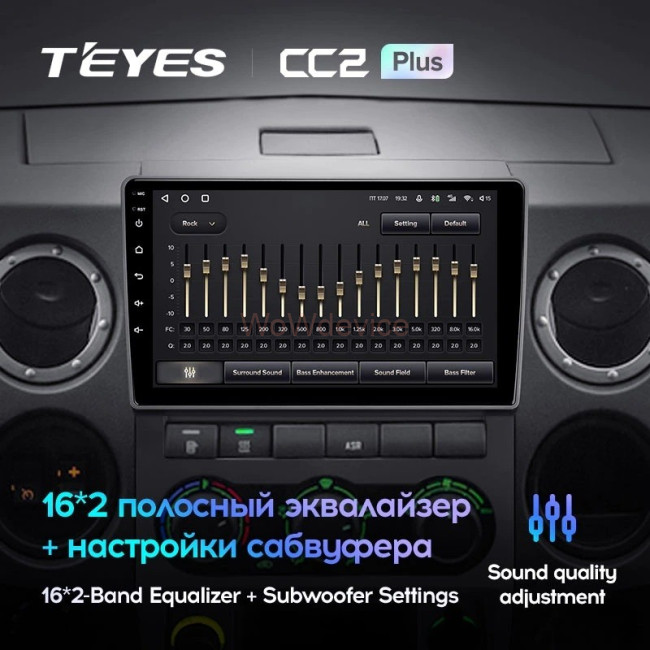 Штатная магнитола Teyes CC2L Plus 2/32 GAZ Gazelle Next (2013-2021) F1