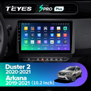 Штатная магнитола Teyes SPRO Plus 3/32 Renault Duster HM 2 (2020-2022) F1