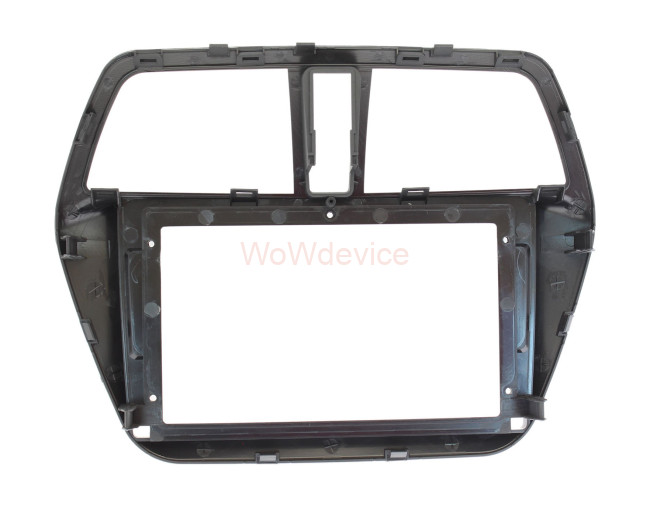 Рамка магнитолы 9.0" (цв.Черный) для SUZUKI SX4, S Cross 2013+