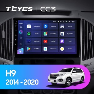 Штатная магнитола Teyes CC3 3/32 Haval H9 (2014-2020)