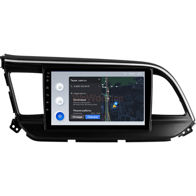 Штатная магнитола Teyes X1 4G 2/32 Hyundai Elantra 6 (2018-2020) Тип-B Штатная магнитола Teyes X1 4G 2/32 Hyundai Elantra 6 (2018-2020) Тип-B