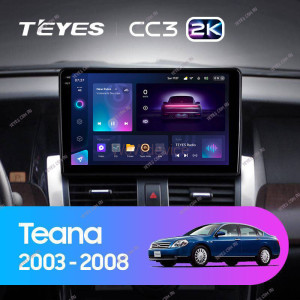 Штатная магнитола Teyes CC3 2K 4/64 Nissan Teana J31 (2003-2008)