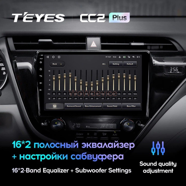 Штатная магнитола Teyes CC2 Plus 3/32 Toyota Camry 8 XV 70 (2017-2020) Тип-A Штатная магнитола Teyes CC2 Plus 3/32 Toyota Camry 8 XV 70 (2017-2020) Тип-A