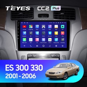 Штатная магнитола Teyes CC2 Plus 6/128 Lexus ES250 ES300 ES330 (2001-2006)