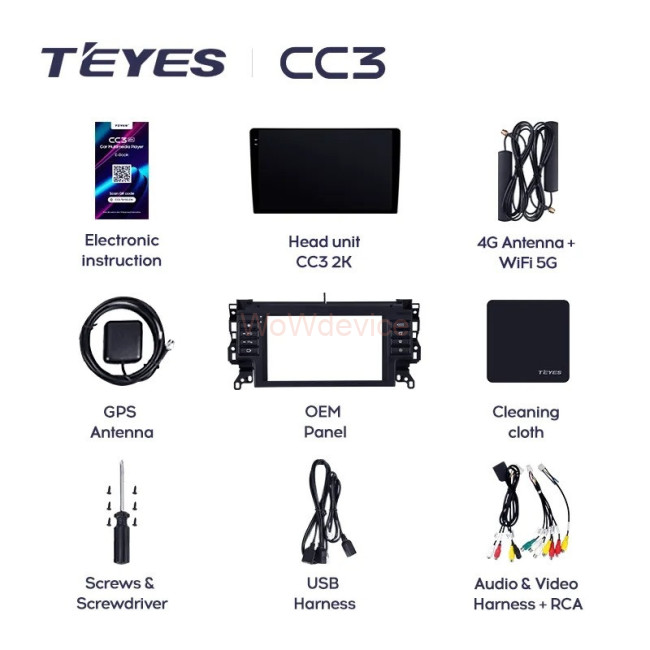 Штатная магнитола Teyes CC3 360 6/128 Land Rover Discovery Sport (2014-2019)