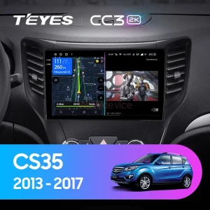 Штатная магнитола Teyes CC3 2K 4/32 Changan CS35 (2013-2017)