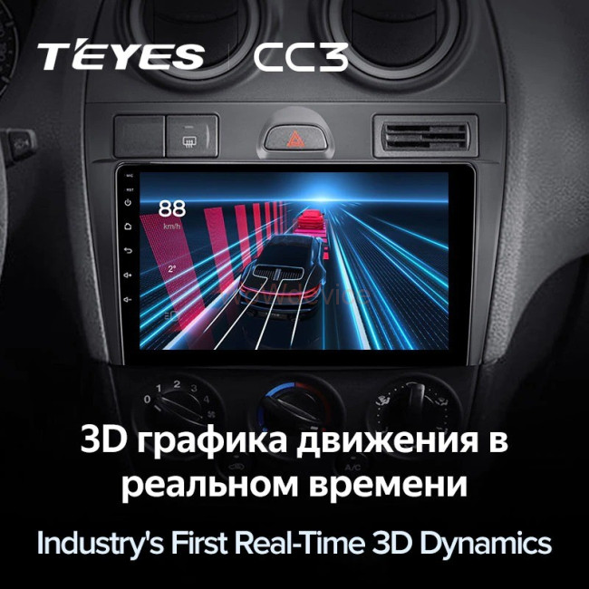 Штатная магнитола Teyes CC3 6/128 Ford Fiesta Mk5 (2002-2008) Штатная магнитола Teyes CC3 6/128 Ford Fiesta Mk5 (2002-2008)