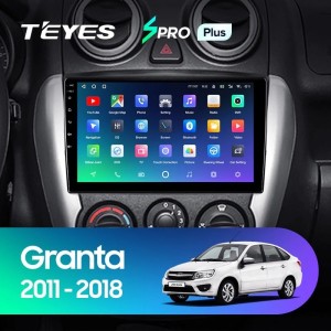 Штатная магнитола Teyes SPRO Plus 6/128 LADA Granta Sport (2011-2018) Тип-A