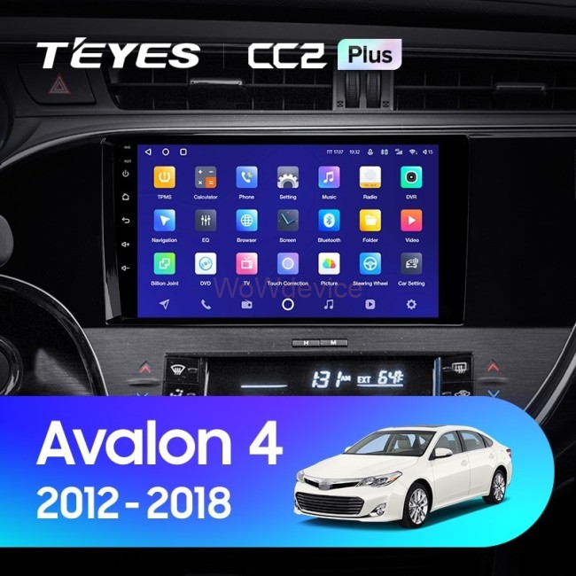 Штатная магнитола Teyes CC2 Plus 4/32 Toyota Avalon IV XX40 (2012-2018)