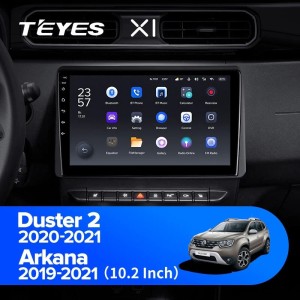 Штатная магнитола Teyes X1 4G 2/32 Renault Duster HM 2 (2020-2022) F1